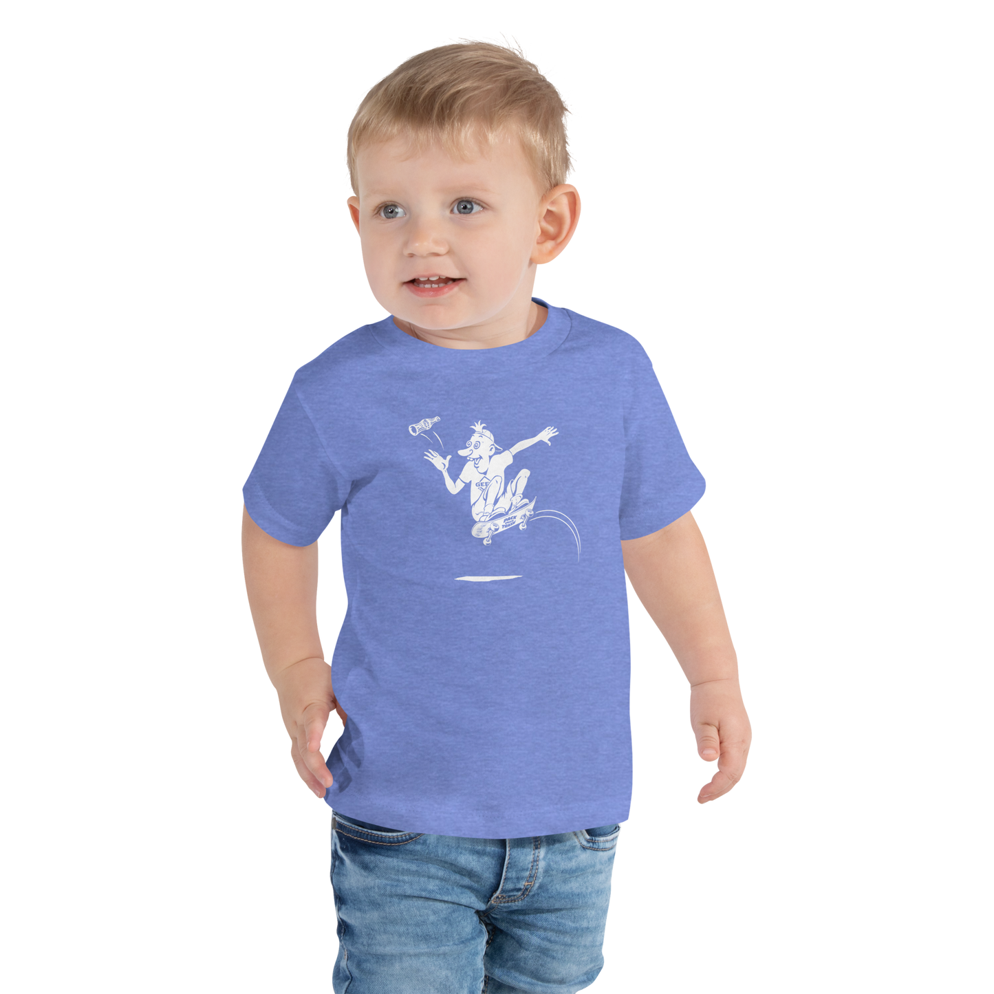Skater Geek - Pack Your Trash © Original - Toddler Short Sleeve Tee