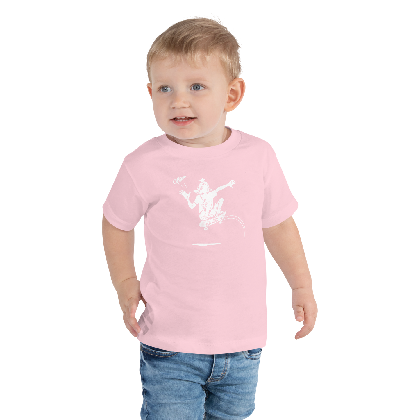 Skater Geek - Pack Your Trash © Original - Toddler Short Sleeve Tee