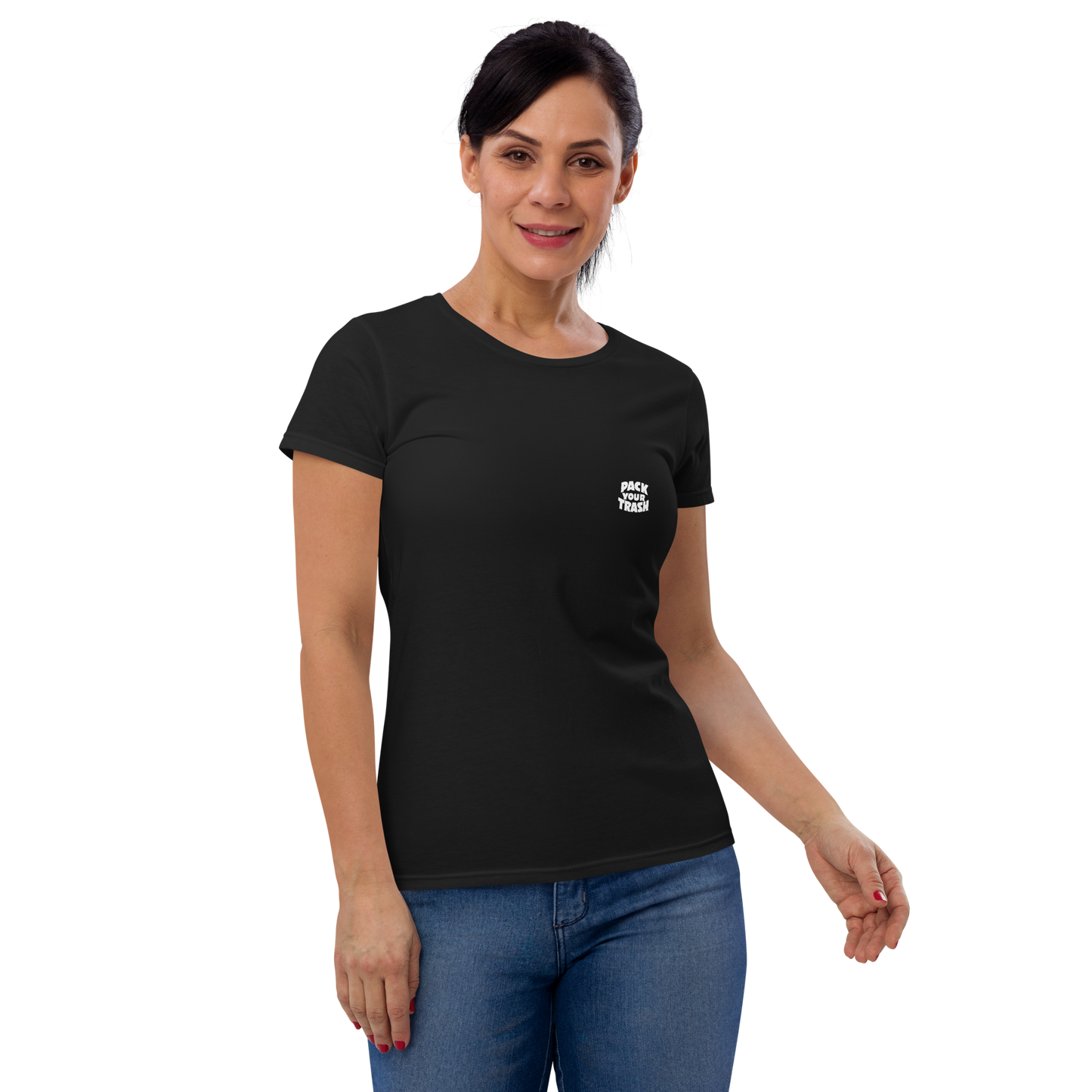 Standup Paddle Board - Freakette -Pack Your Trash © Original -Women's short sleeve t-shirt- ALOHA