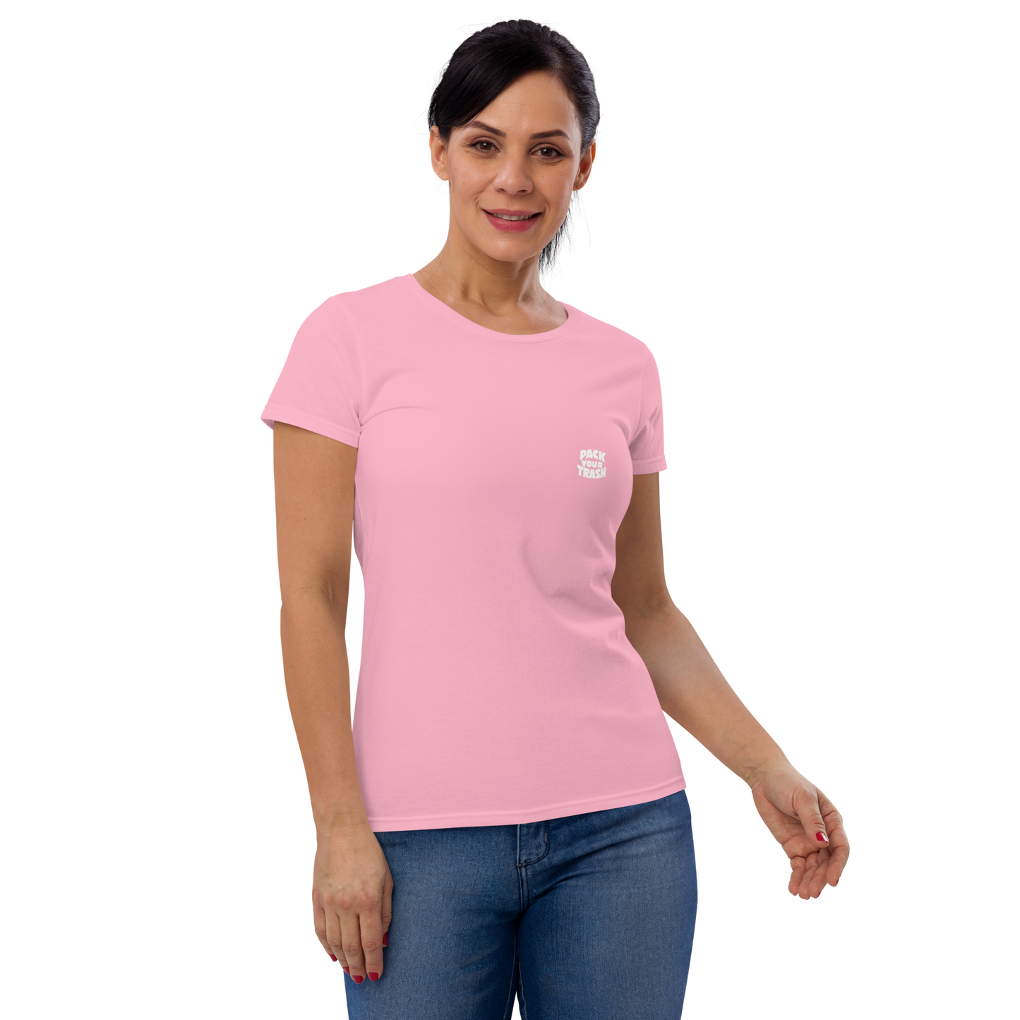 Standup Paddle Board - Freakette -Pack Your Trash © Original -Women's short sleeve t-shirt- ALOHA