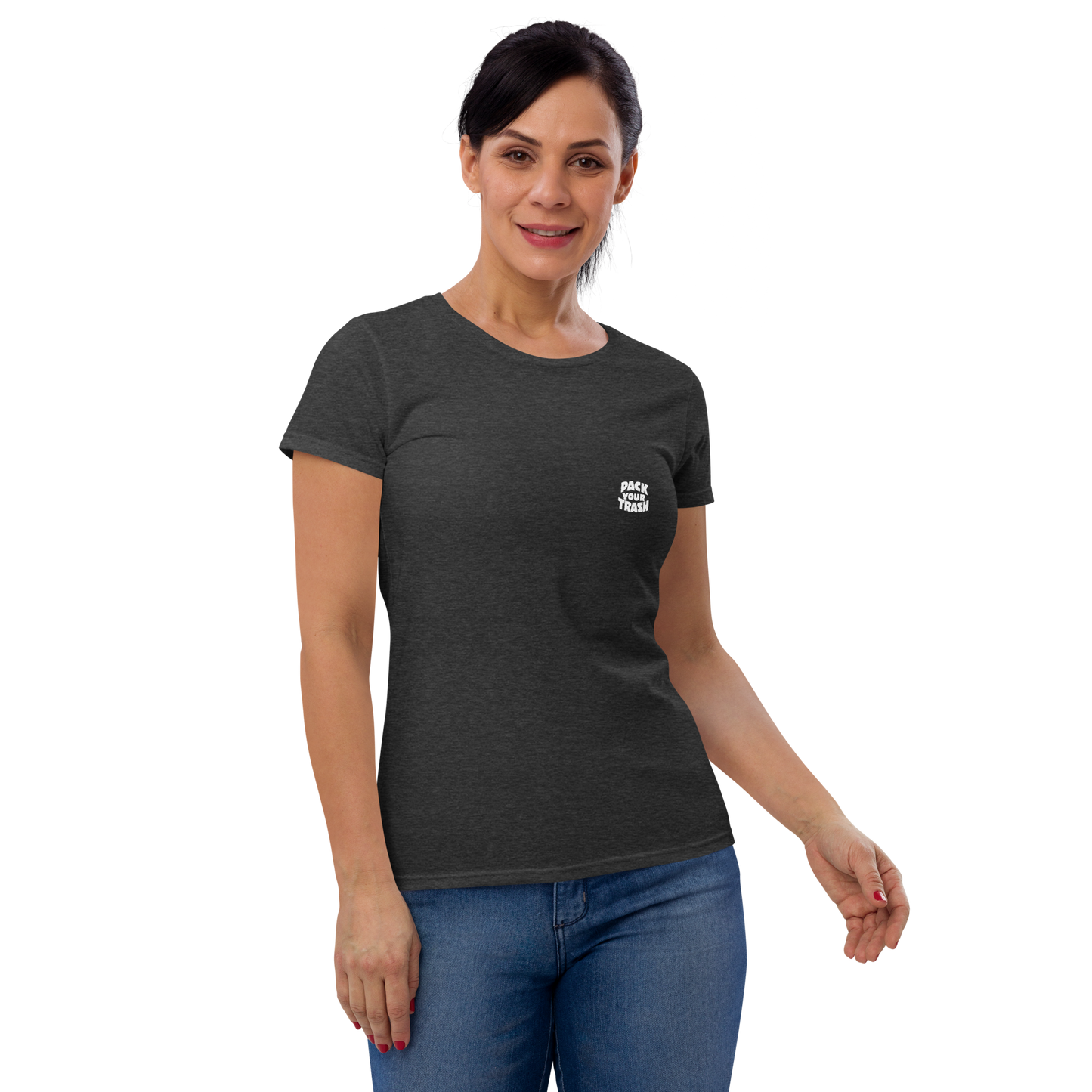 Standup Paddle Board - Freakette -Pack Your Trash © Original -Women's short sleeve t-shirt- ALOHA