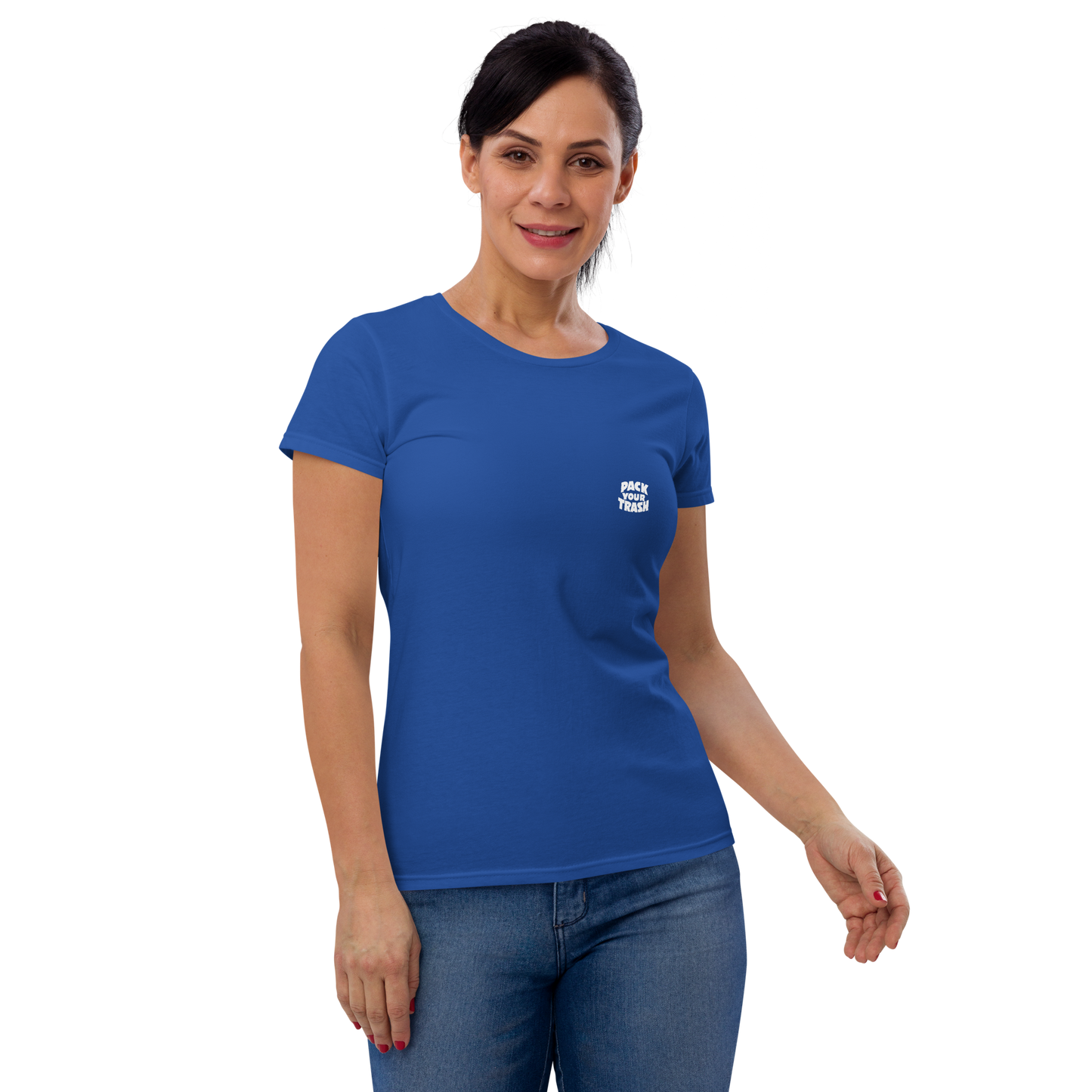Standup Paddle Board - Freakette -Pack Your Trash © Original -Women's short sleeve t-shirt- ALOHA
