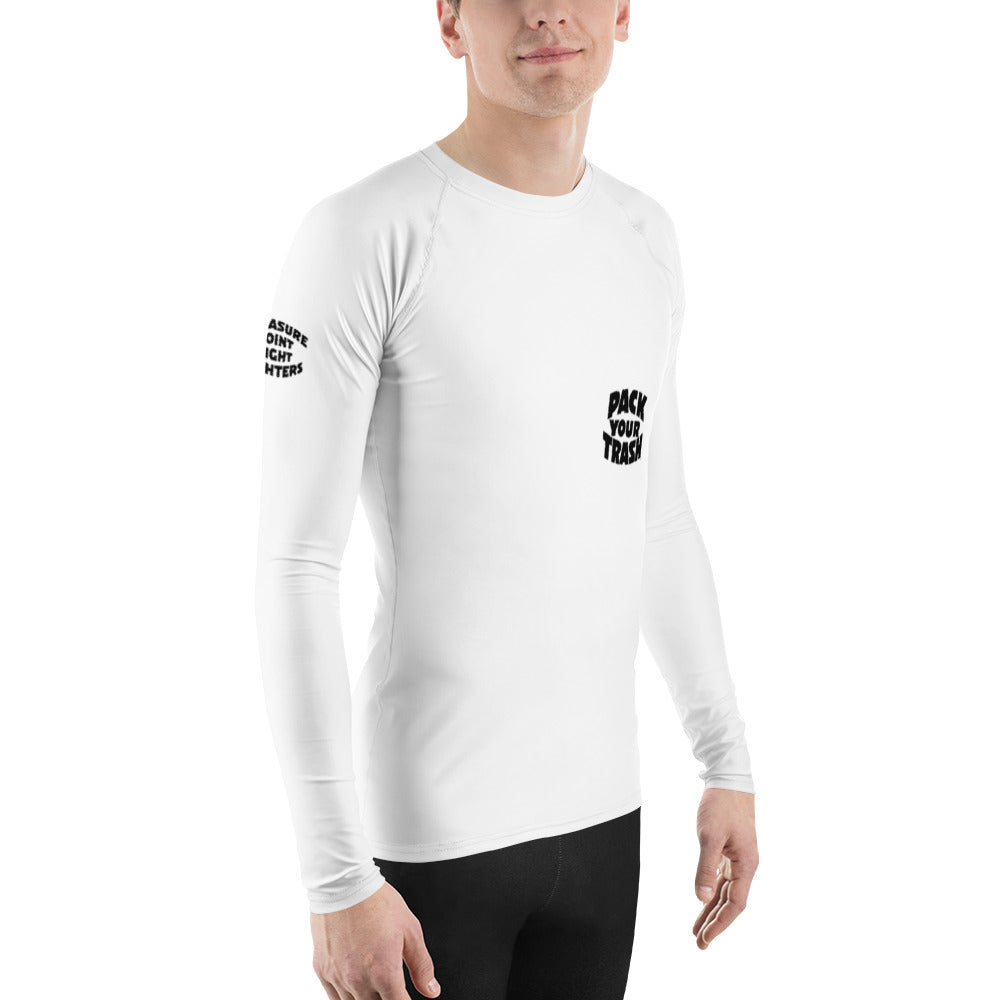 Pack Your Trash - Surf Geek Back - Men's Rash Guard