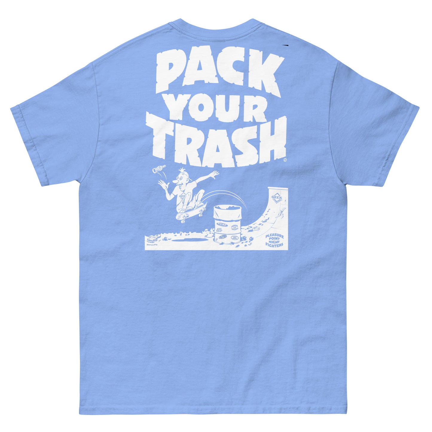 Skater Geek - Pack Your Trash Original © - Men's classic tee