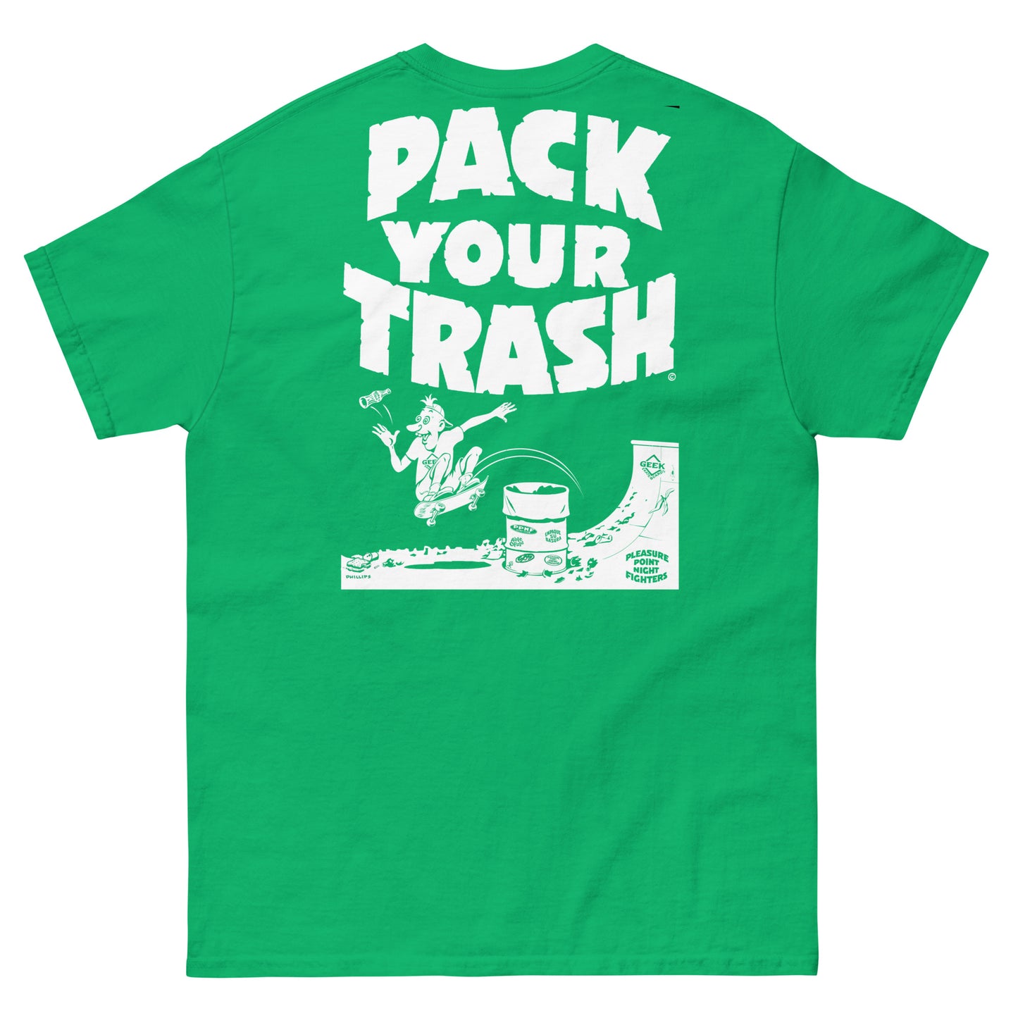 Skater Geek - Pack Your Trash Original © - Men's classic tee