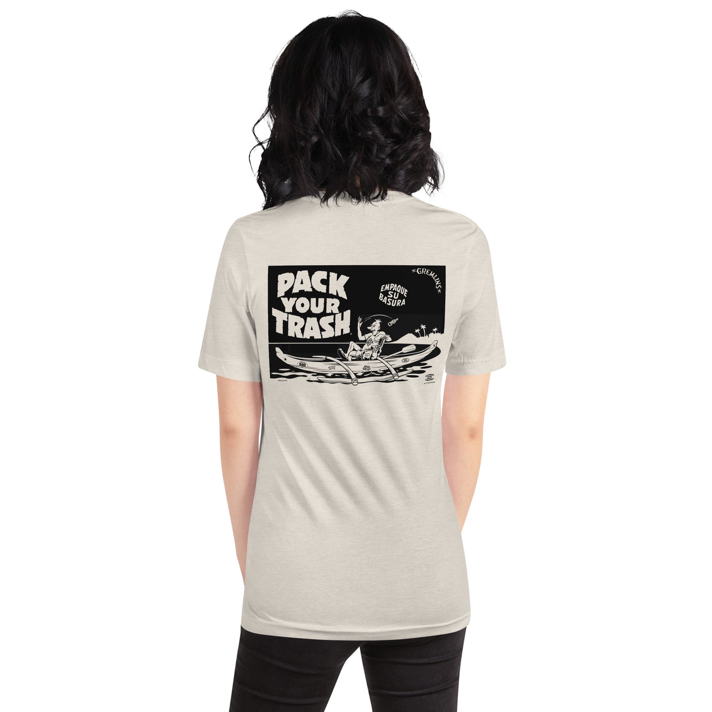 Pack Your Trash - Canoe geek - Unisex t-shirt