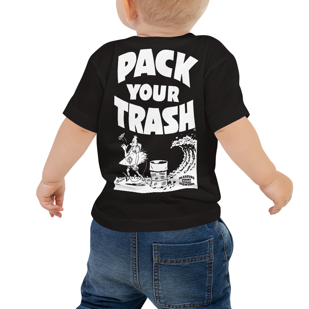 Surf Geek - Pack Your Trash © Original - Baby Jersey Short Sleeve Tee