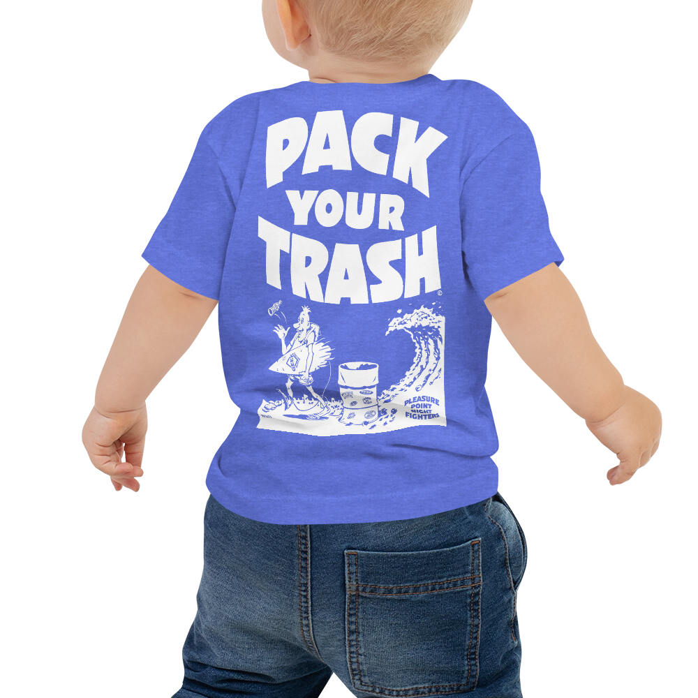 Surf Geek - Pack Your Trash © Original - Baby Jersey Short Sleeve Tee