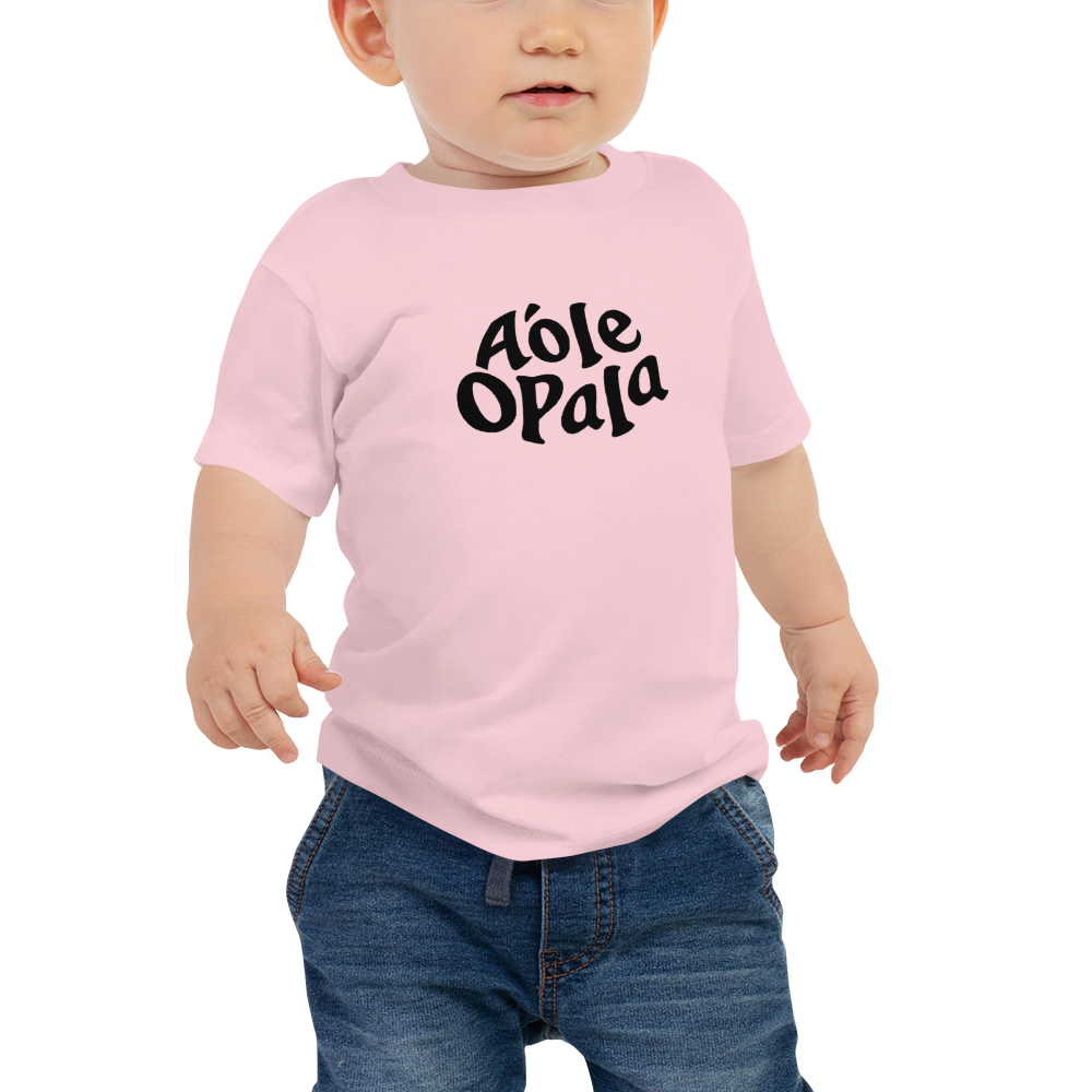 A'ole 'Opala (Black) - Pack Your Trash © Original Baby Jersey Short Sleeve Tee