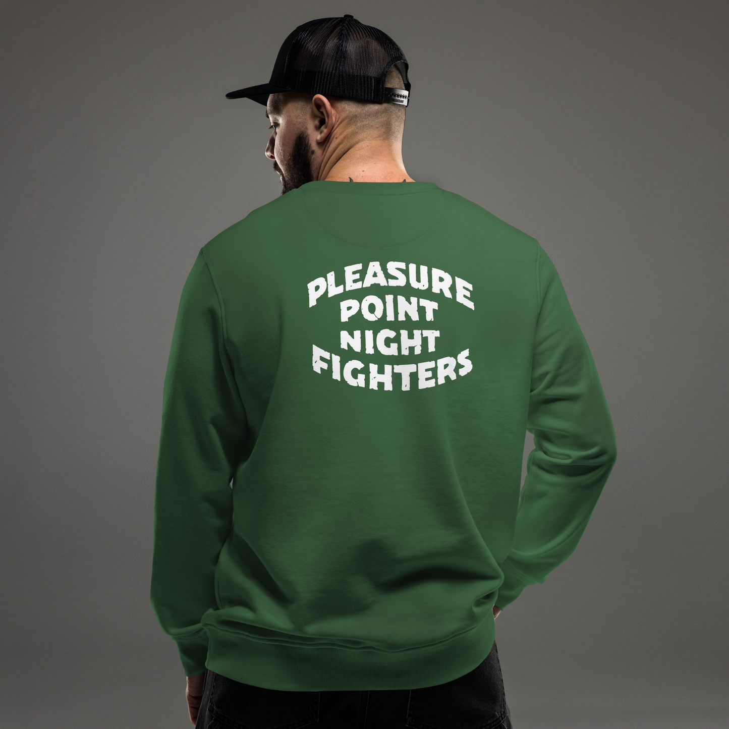 PPNF Custom - Limited Time - Pleasure Point Night Fighters - Unisex organic sweatshirt - MEMBERS ONLY