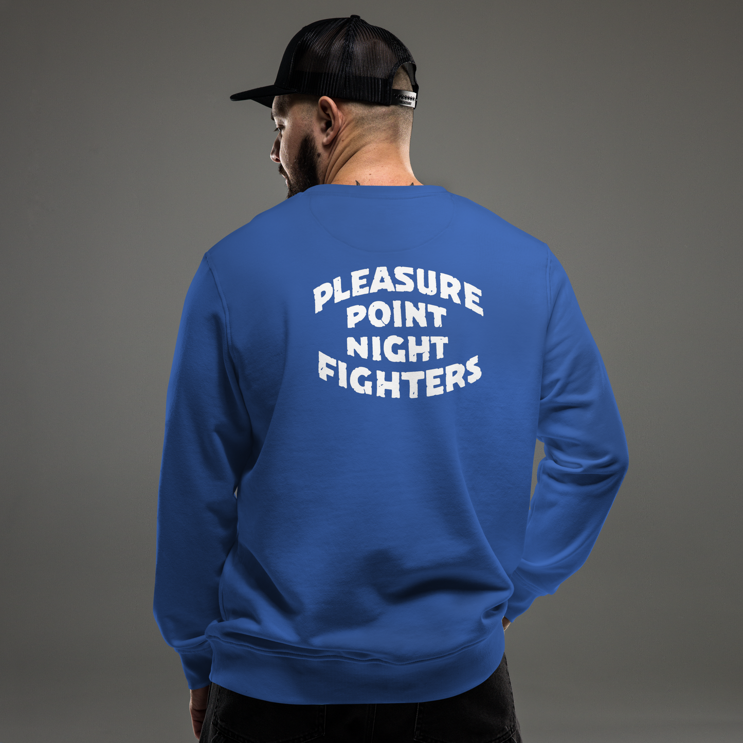 PPNF Custom - Limited Time - Pleasure Point Night Fighters - Unisex organic sweatshirt - MEMBERS ONLY